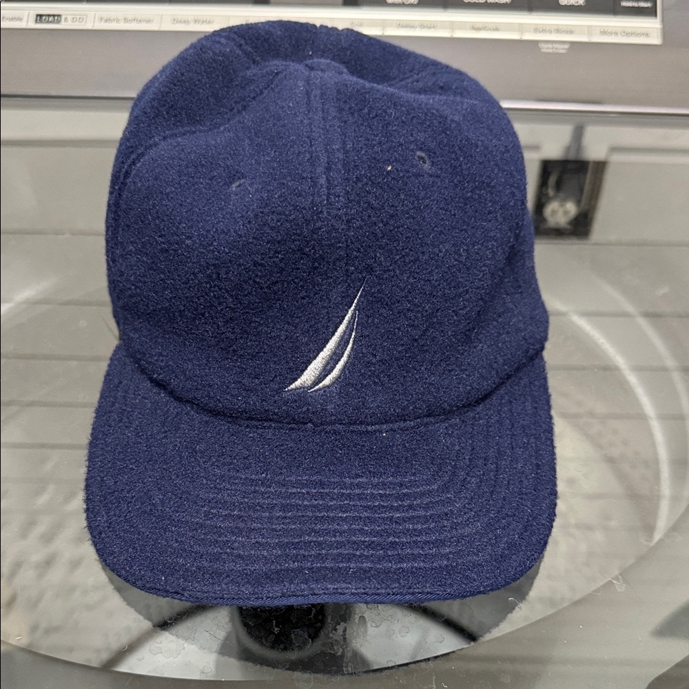 Nautica Dark Blue Wool Cap